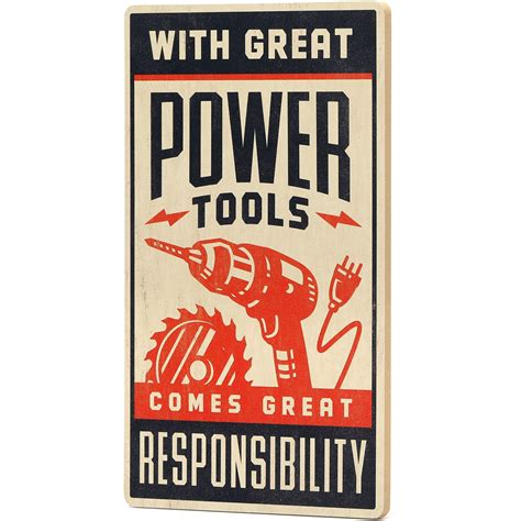 Power Tools Sign 的图像结果