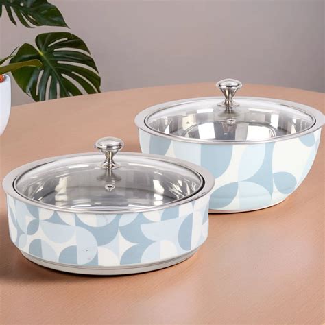 Buy Insulated Serving Casserole Set (2Pcs - 1.5L Each) – The Better Home