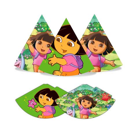 Dora The Explorer Theme Hats | Dora party Caps | Birthday caps – PRETTY ...