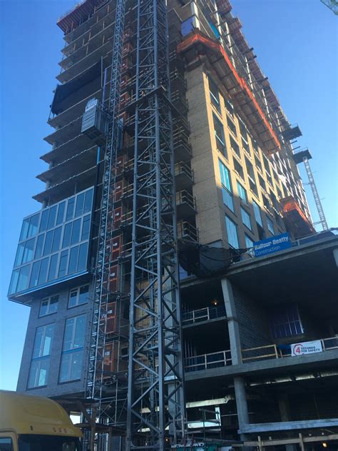 Otis Daniels on LinkedIn: Pre-Glazed stack system curtain wall provided by Efco corporation…