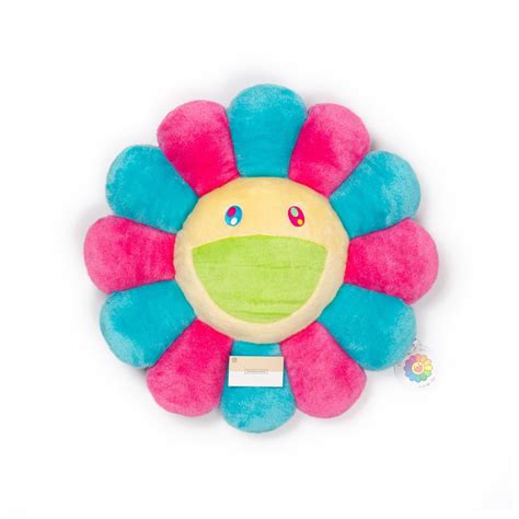 Takashi Murakami flower pillow cushion limited colors kaikai kiki ...