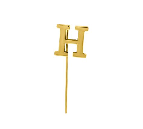 Letter H Lapel Pin – OnetabyDSG