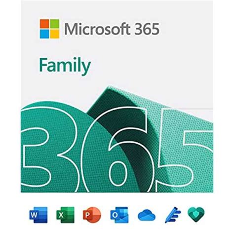 Microsoft 365 Family | Email delivery in 1 hour| 12-Month Subscription ...