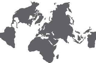 Geographically Accurate World Map 的图像结果