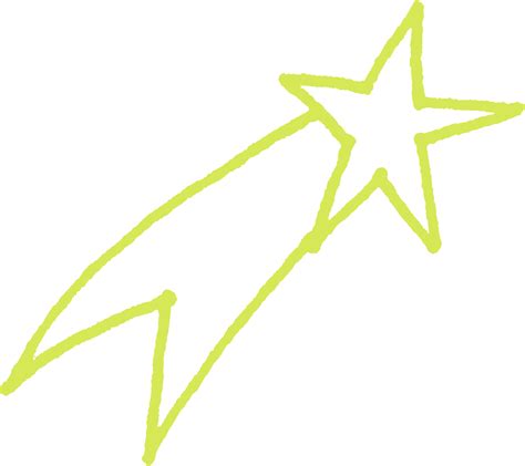 Shooting Star - Green Shooting Star Png Transparent (1408x1238), Png ...