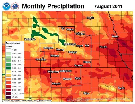 2011 Monthly Precipitation Maps