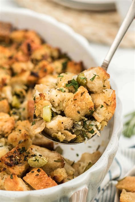 Sourdough Bread Stuffing - Mommy Hates Cooking