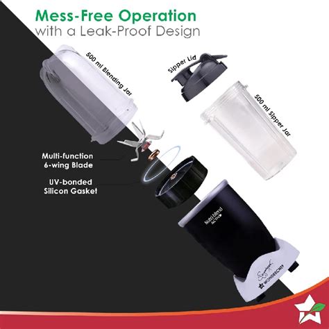 Wonderchef Nutri-Blend Activ Mixer Grinder Blender