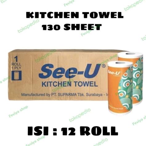 see u classic x tuff kitchen towel 1 dus isi berapa