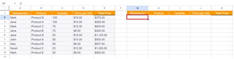 Google Sheets Sort Multiple Columns 的图像结果