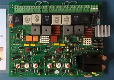 Textile Sensors Repair Service - Stenter Machine Infeed Device Board ...