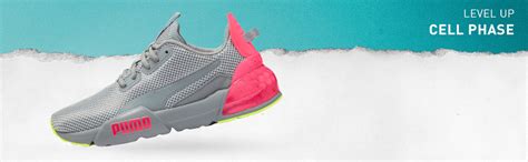 Buy Puma Womens Cell Phase WN's Black-Silver Running Shoe - 3UK ...