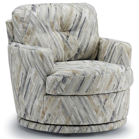 Tahari Swivel Barrel Chair at Charlotte Chandler blog