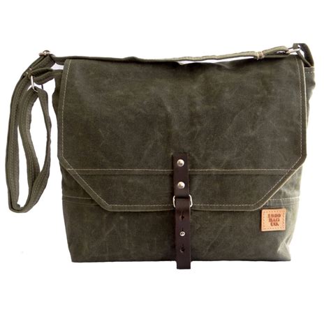 Waxed Canvas Bag - All Fashion Bags