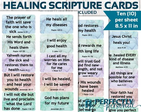 Image result for Printable Scriptures On Healing
