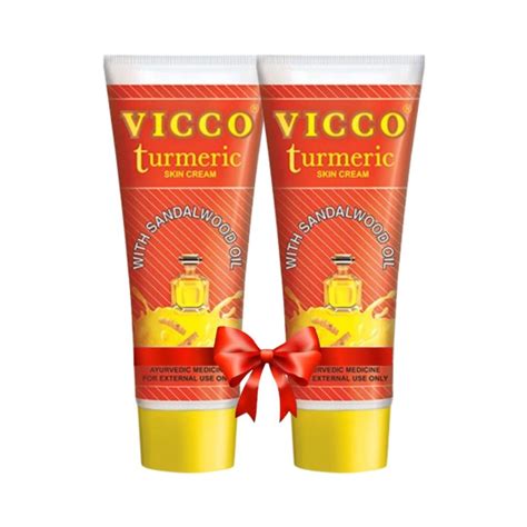 Vicco Turmeric Skin Cream | 100% Natural Ayurvedic Relief with Turmeric ...