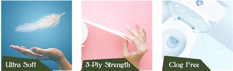 Kressa 3-Ply Toilet Paper Roll | Pack of 24 Rolls | Total 7200 Pulls ...