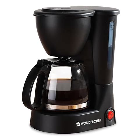 Buy Wonderchef Swift Brew Coffee Machine for Home | 650W | Brew 6 Cups ...