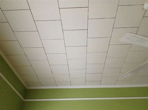 How to Install Interlocking Ceiling Tile 的图像结果
