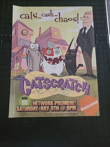 Nicktoons Network Cat Scratch Promo 的图像结果