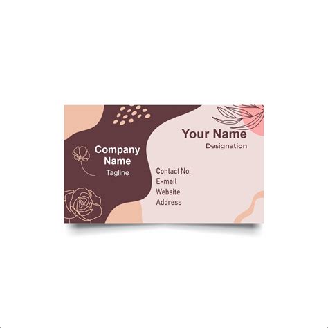 Visiting Card design 077– impressioncart