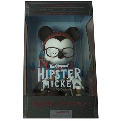 Disney Wonderground Gallery 9" HIPSTER MICKEY Vinylmation by Jerrod ...