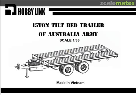 15ton Tilt Bed Trailer of Australia Army, Hobby Link (2022)