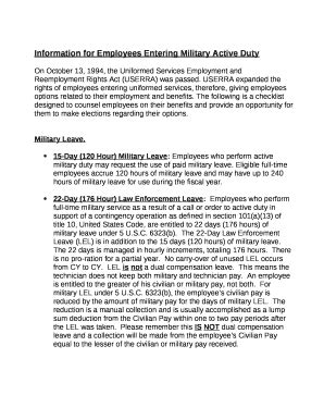 On October 13, 1994, the Unied Services Employment and Reemployment ...