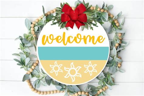 Welcome Sign SVG