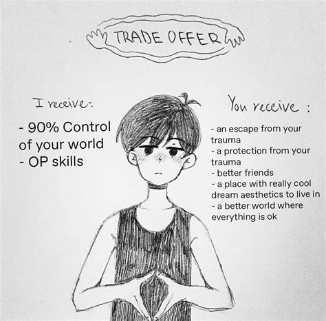 [ My art ] !!TRADE OFFER!! [ MEME + TEMPLATE ] : r/OMORI