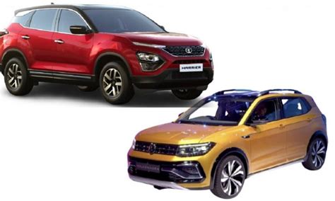 VW Taigun vs Tata Harrier – Engines, Safety, Features, Specs Comparison ...