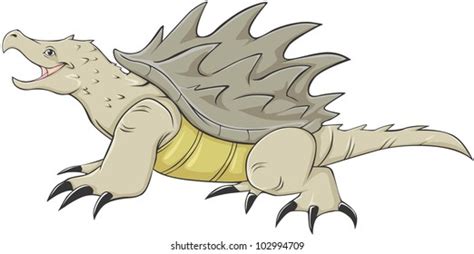 Image result for Alligator Snapping Turtle Cartoon