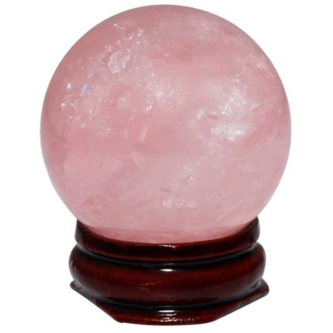 rockcloud Healing Crystal Natural Pink Rose Quartz Gemstone 1.75(45mm ...