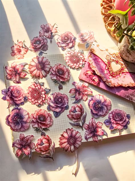 MG024-0962- |G-2|Yan Ji stickers colorful glaze series butterfly gem s ...