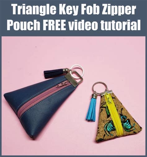 Image result for Zipper Key FOB Pattern