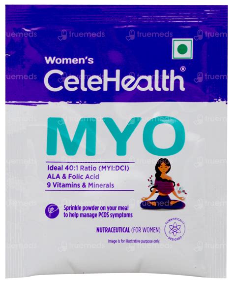 Celehealth Myo Womens Powder 4gm - Uses, Side Effects, Dosage, Price ...