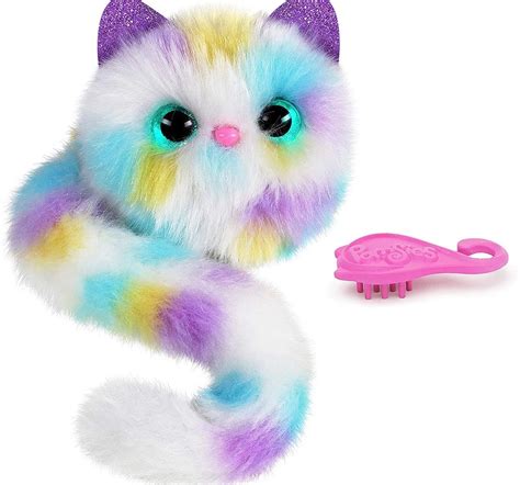 Shop Pomsies Funfetti Interactive Soft Toys for Kids age 3Y+ - 35 Cm ...