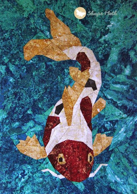Image result for Paper Pieced Fish Pattern