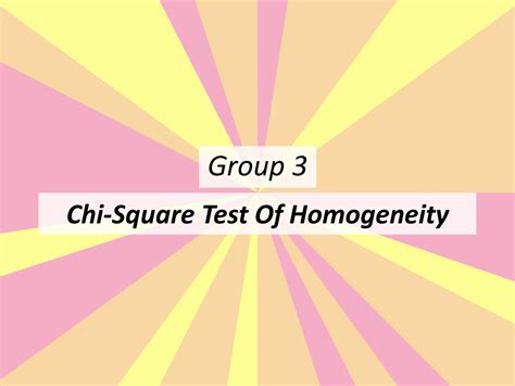 SOLUTION: Chi square test of homogeneity - Studypool