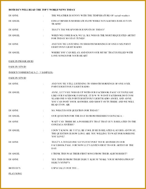 Image result for Program Guide Examples Radio