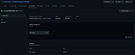 Image result for GitHub Actions Code Coverage