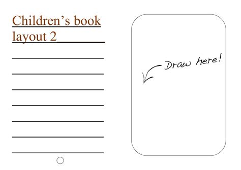 28+ Free Printable Children’s Book Templates [PDF, Word]