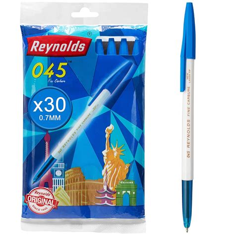 Reynolds 045 Pen, Blue Ink - [Pack of 30] : Amazon.in: Office Products