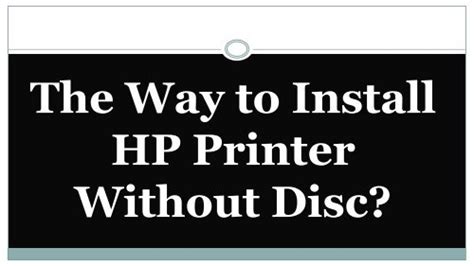 Image result for Install Printer without Disc