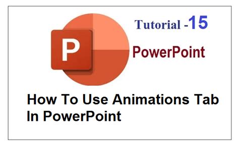Image result for PowerPoint Animation Tab