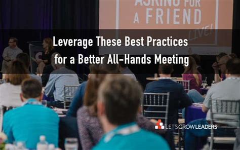 All Hands Meeting 的图像结果