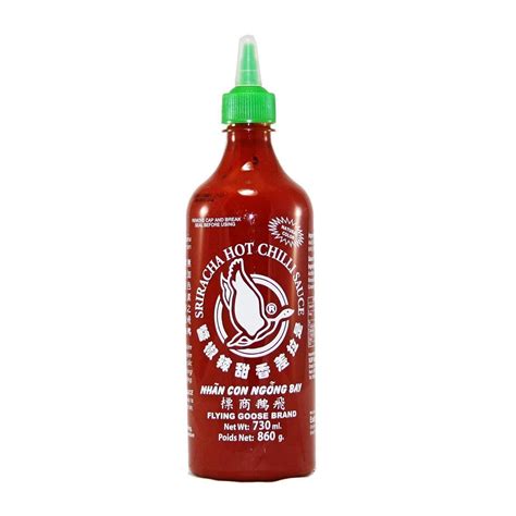 Flying Goose Sriracha Hot Chilli Sauce 730 Mililiter, Net - 860 grams ...