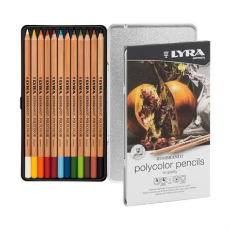 Lyra Polycolor Pencils - Set of 12 – PAPERQUIRKS STATIONERY