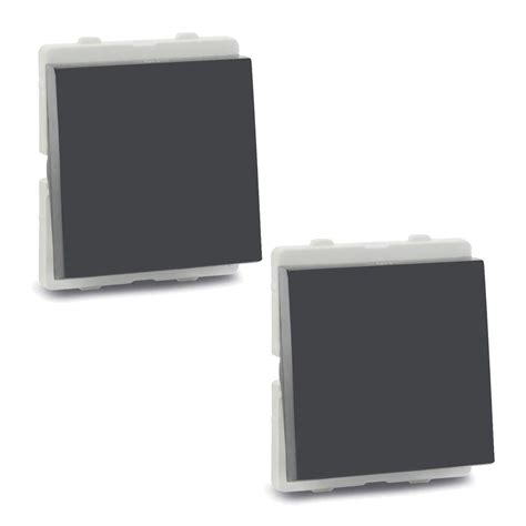 Schneider electric Livia-16AX 1 way 2 Module Switch - Pebble Grey (Pack ...