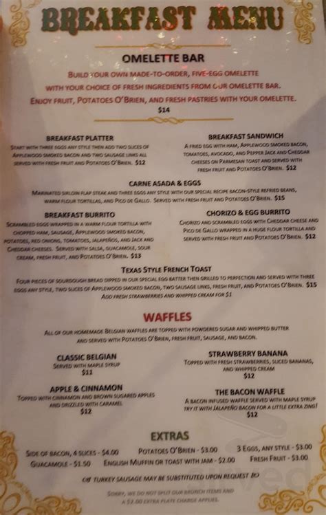 Menu - Riverside CA's Heroes Restaurant and Brewery | Sirved